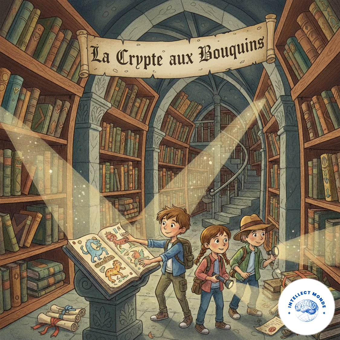 Atelier La Crypte aux Bouquins - Intellect Monde